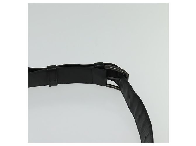 Autre Marque BOTTEGA VENETA INTRECCIATO Borsa a vita Pelle Nera Auth MX365 Nero - vista 8