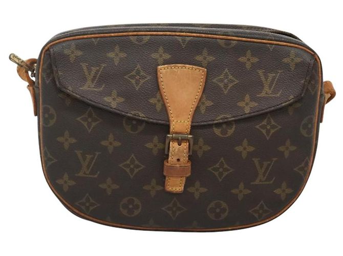 LOUIS VUITTON Monogram Jeune Fille MM Schultertasche M51226 LV Auth MX428 - Ansicht 13