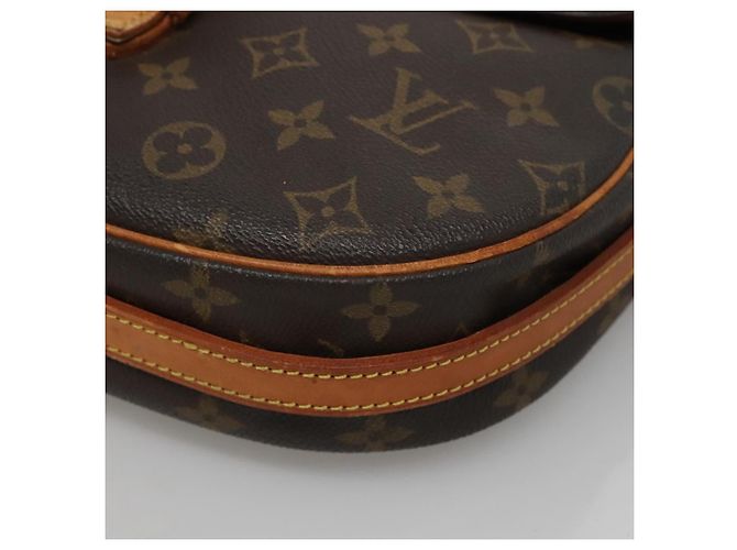 LOUIS VUITTON Monogram Jeune Fille MM Schultertasche M51226 LV Auth MX428 - Ansicht 14