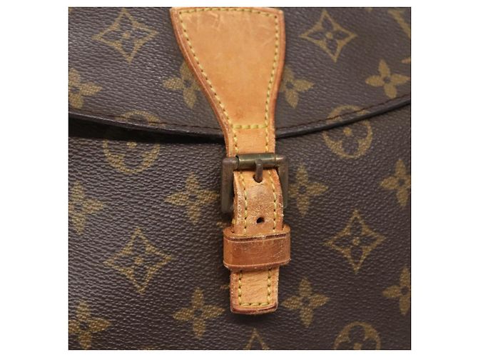 LOUIS VUITTON Monogram Jeune Fille MM Schultertasche M51226 LV Auth MX428 - Ansicht 18