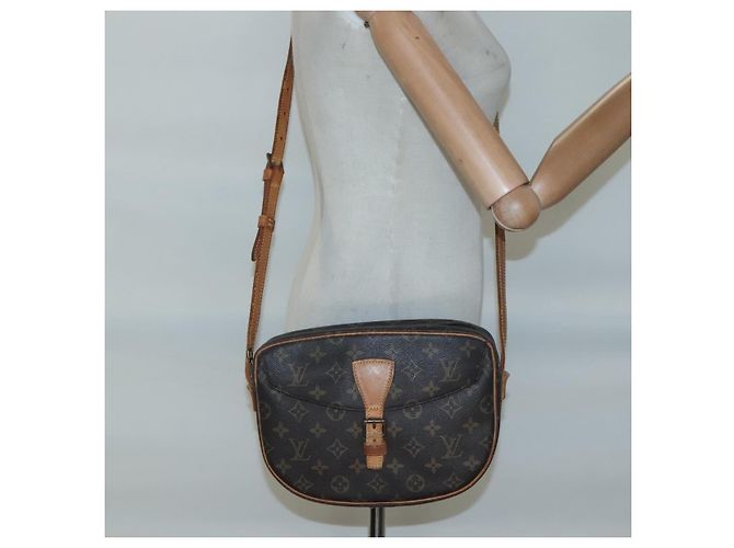 LOUIS VUITTON Monogram Jeune Fille MM Schultertasche M51226 LV Auth MX428 - Ansicht 25