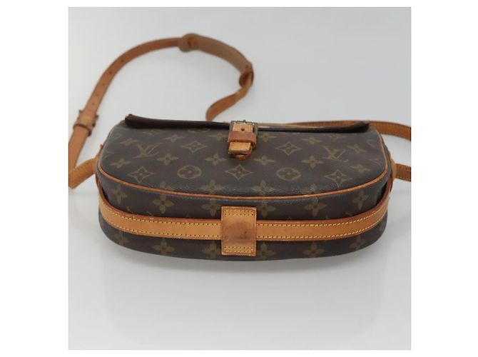 LOUIS VUITTON Monogram Jeune Fille MM Schultertasche M51226 LV Auth MX428 - Ansicht 5