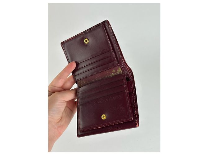 Vintage Givenchy Patent Leather Wallet purple - view 5