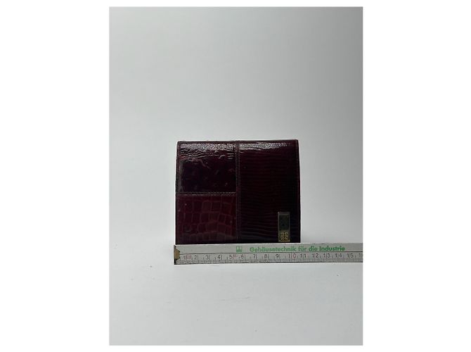 Vintage Givenchy Patent Leather Wallet purple - view 9