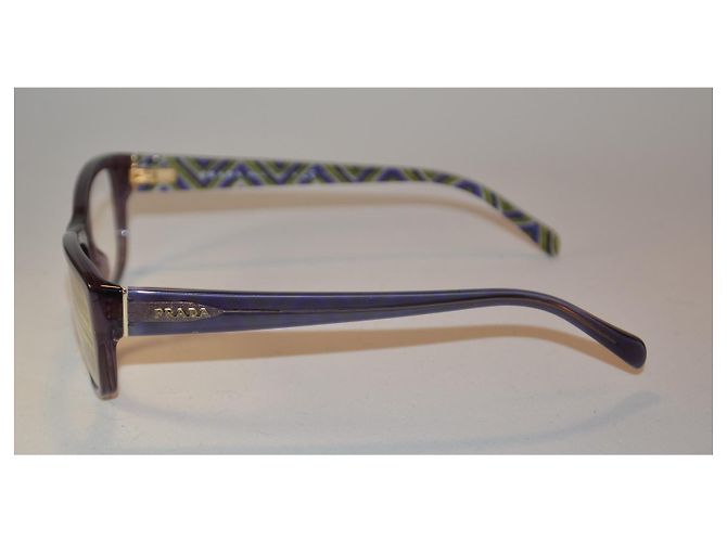 Occhiali da sole Prada VPR 180 in plastica multicolore - vista 3