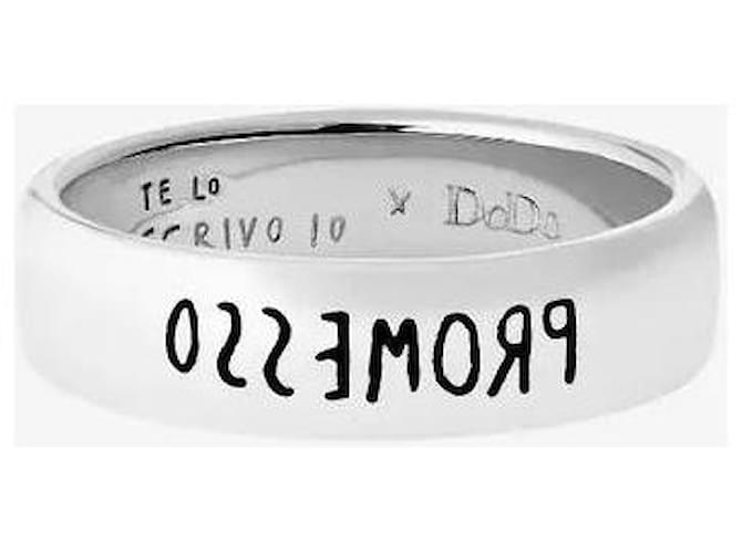 Dodo Pomellato „Versprechen“ Ring Te.loscrivoio aus 925 Silber - Ansicht 2