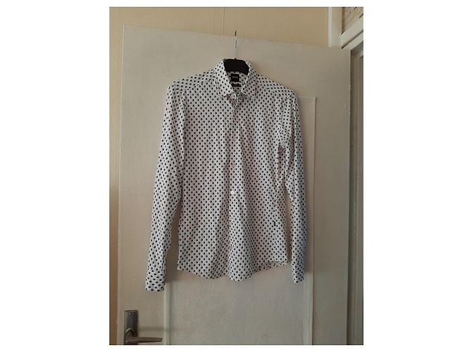 Camicia Hugo Boss Slim Fit Bianca Bianco - vista 2
