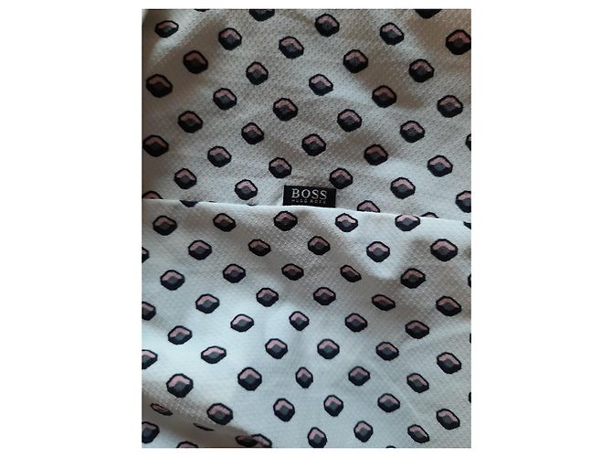 Camicia Hugo Boss Slim Fit Bianca Bianco - vista 7