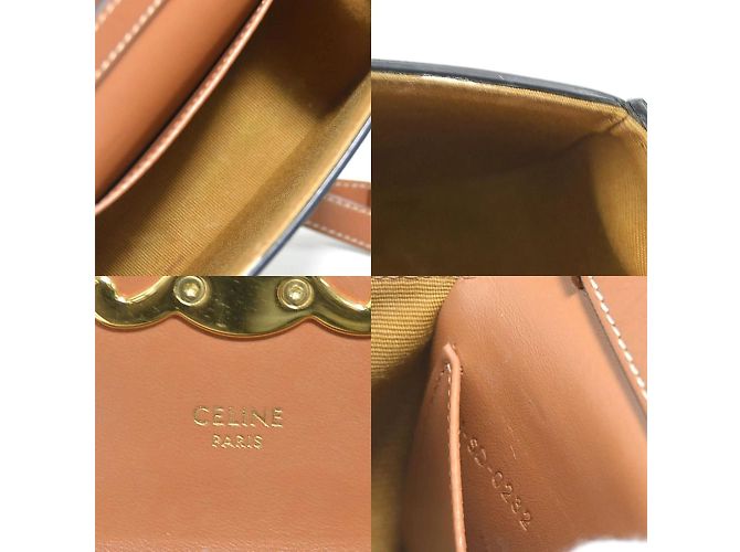 Céline Celine Triomphe Schultertasche Braun - Ansicht 4