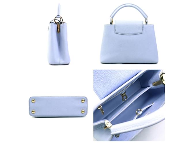 Borsa Capucines BB Louis Vuitton Crudo Porpora - vista 2