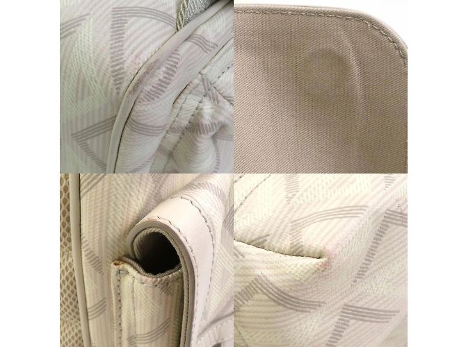 Zaino beige chiaro Christian Dior - vista 3