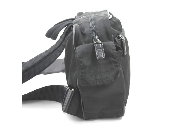 Bolso de nylon negro Prada - vista 2