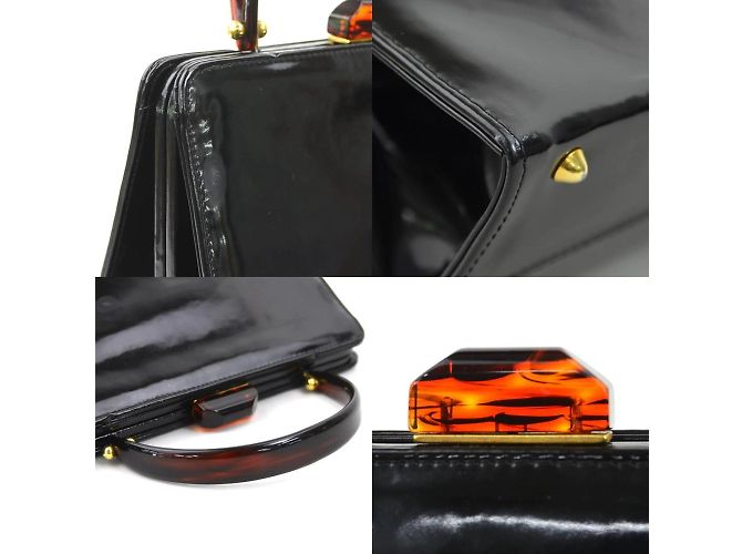 Borsa Bottega Veneta Marrone Nero - vista 3