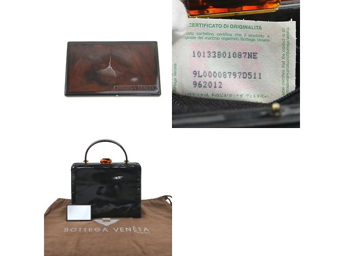 Borsa Bottega Veneta Marrone Nero - vista 5