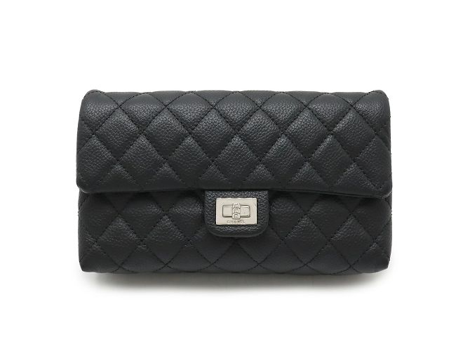 Borsa in vita Matelassé Chanel 2.55 Nero - vista 2