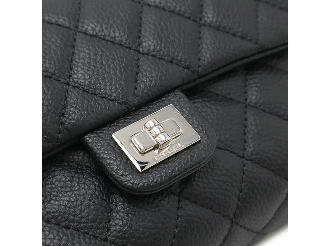 Borsa in vita Matelassé Chanel 2.55 Nero - vista 5