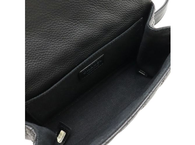 Borsa in vita Matelassé Chanel 2.55 Nero - vista 6