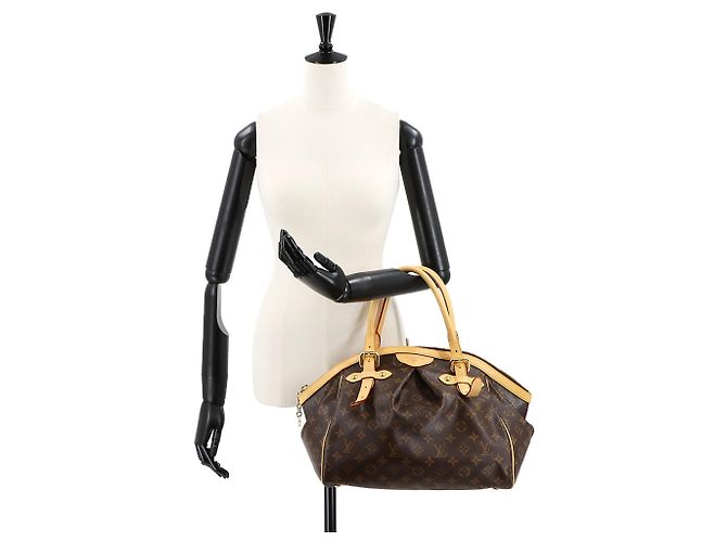 Borsa Tote Louis Vuitton Monogram Tivoli GM Marrone Monogramma - vista 10
