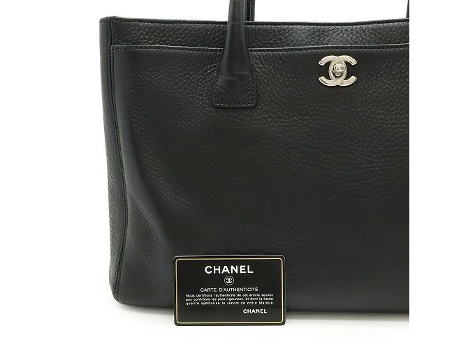 Executive Borsa Tote Coco Mark della linea esecutiva Chanel Nero - vista 10
