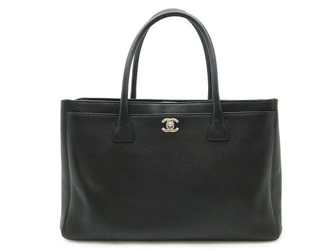 Executive Borsa Tote Coco Mark della linea esecutiva Chanel Nero - vista 2