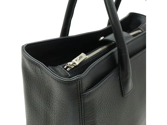 Executive Borsa Tote Coco Mark della linea esecutiva Chanel Nero - vista 6