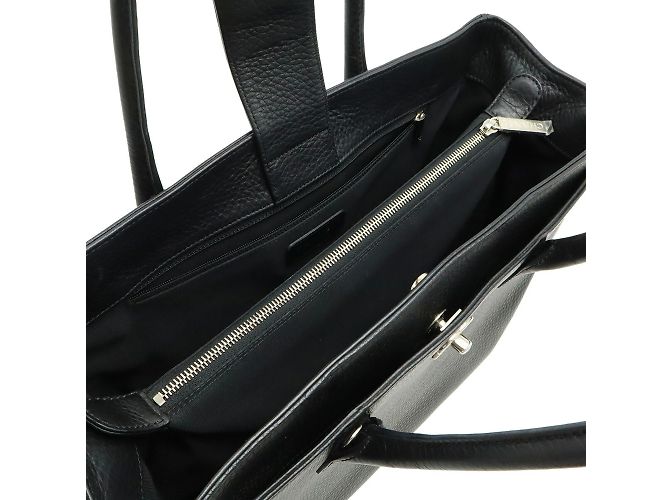 Executive Borsa Tote Coco Mark della linea esecutiva Chanel Nero - vista 7