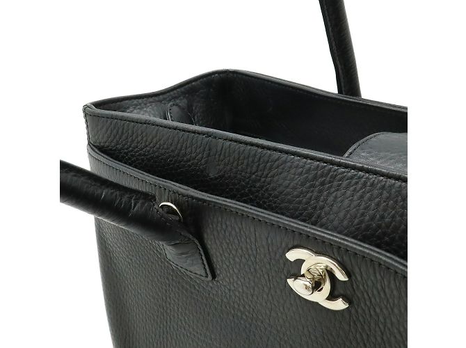 Executive Borsa Tote Coco Mark della linea esecutiva Chanel Nero - vista 9
