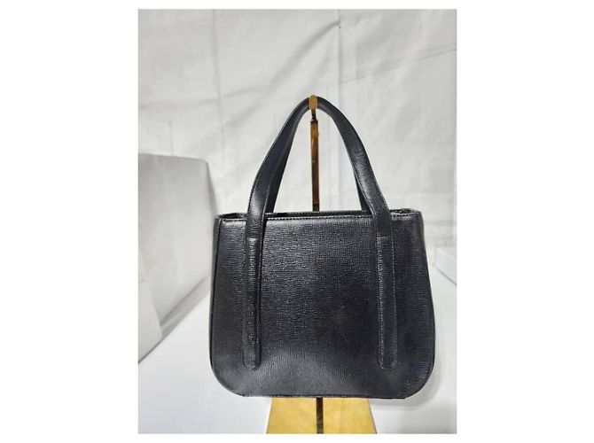 MCM Vintage Kleine Tote Tasche Schwarz - Ansicht 3