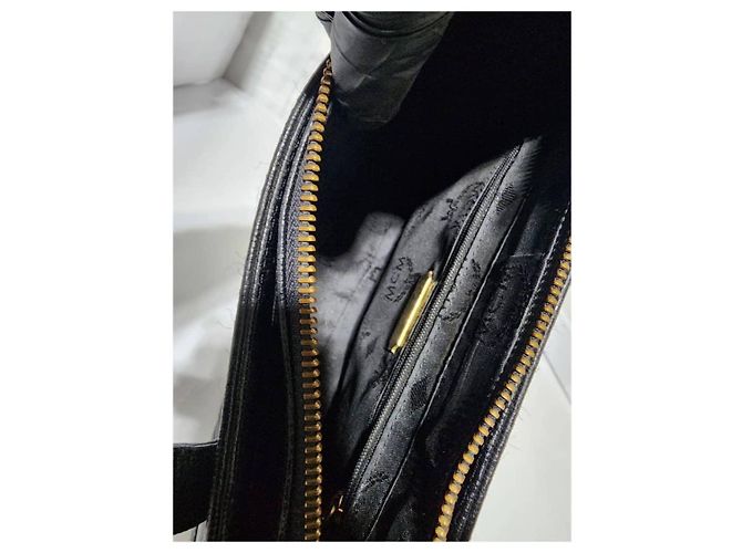 MCM Vintage Kleine Tote Tasche Schwarz - Ansicht 5
