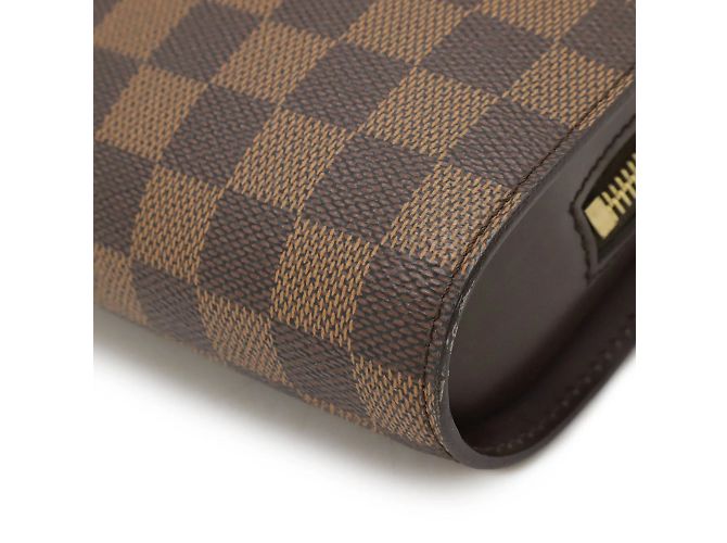 Borsa Clutch Saint-Louis Damier Louis Vuitton Marrone Damier ebene - vista 4