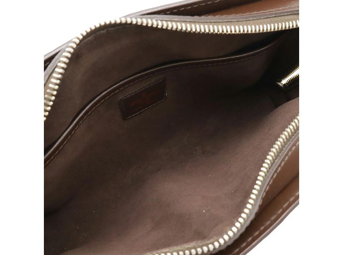 Borsa Clutch Saint-Louis Damier Louis Vuitton Marrone Damier ebene - vista 7