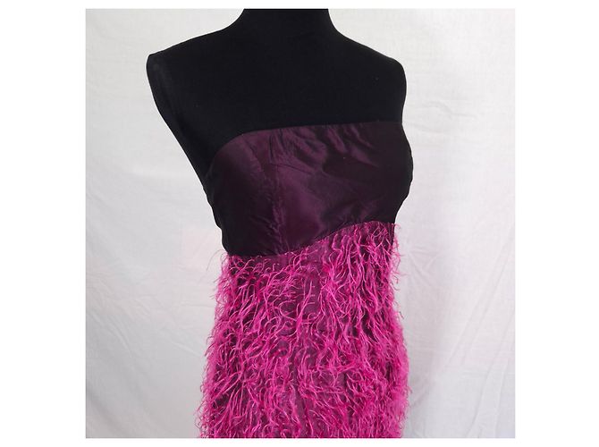 Abendkleid Versace Jeans Couture y2k Pink Dunkelviolett - Ansicht 6