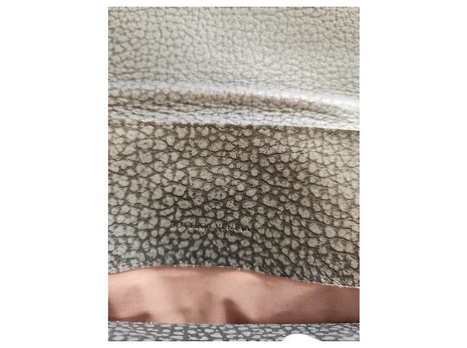 Portadocumenti Bottega Veneta in pelle grigio - vista 4