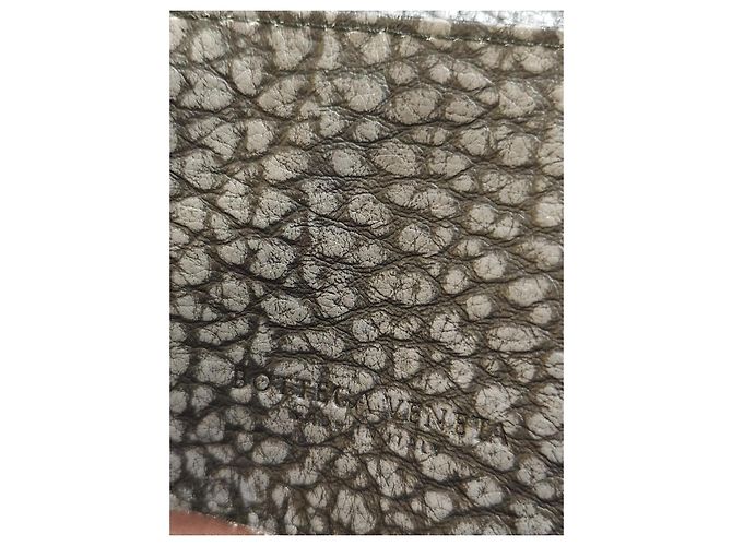 Portadocumenti Bottega Veneta in pelle grigio - vista 5