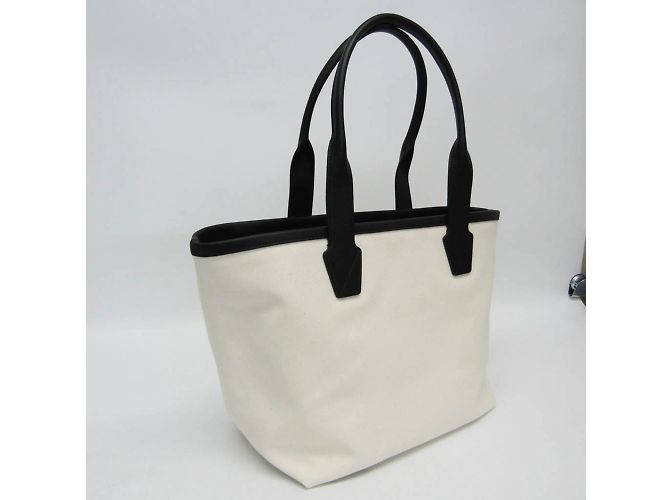 Borsa Tote Jumbo Small Balenciaga Nero Bianco sporco - vista 6