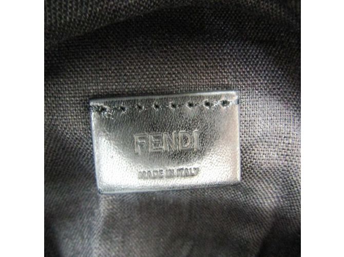 Pochete de Chave Selleria Fendi Preto - vista 11