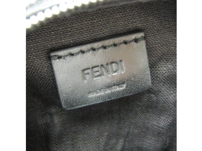 Pochete de Chave Selleria Fendi Preto - vista 12