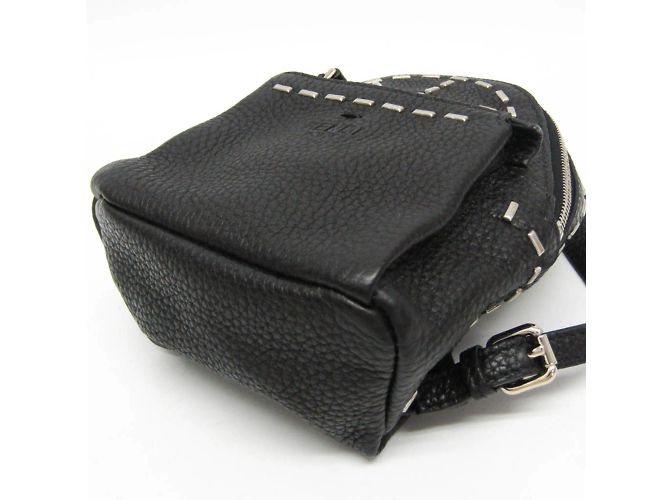 Pochete de Chave Selleria Fendi Preto - vista 5