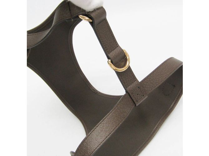 Gucci GG Supreme Dog Harness Beige Dark brown - view 8