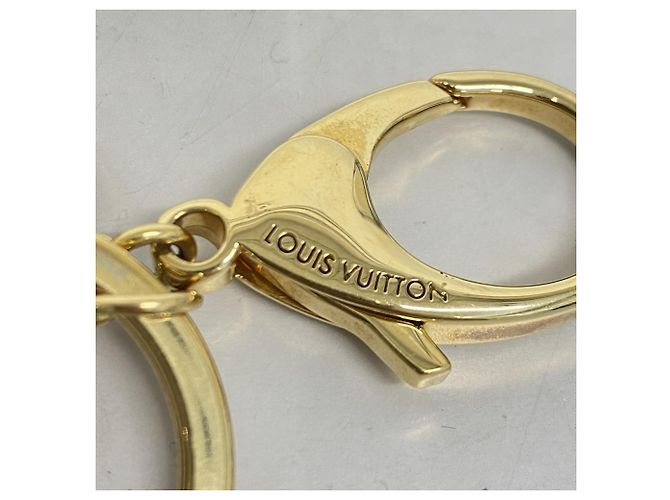 Portachiavi Louis Vuitton Portocle Looping M66006 Rosa D'oro Verde - vista 2