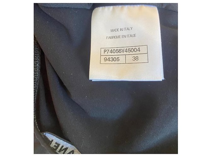 Chanel 23C Einteiler Badeanzug Body Suit FR 38 Schwarz - Ansicht 14