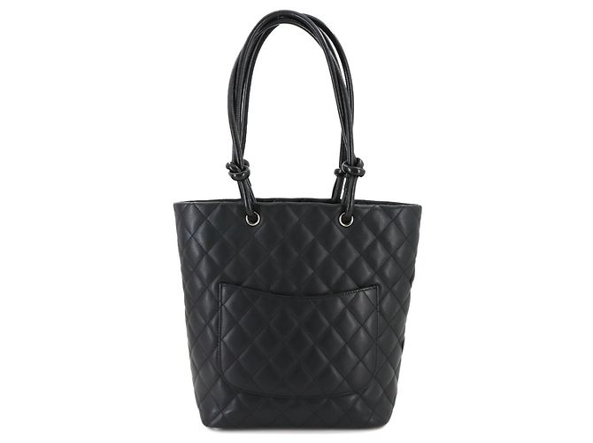Chanel Cambon Line Medium Tote Bag Black - view 2