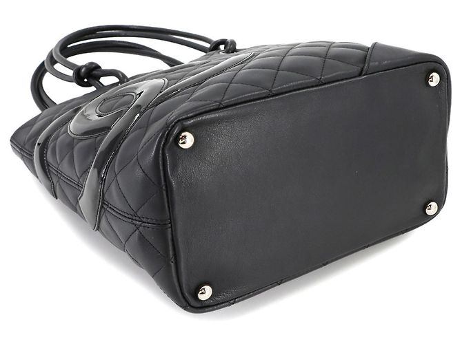 Chanel Cambon Line Medium Tote Bag Black - view 4
