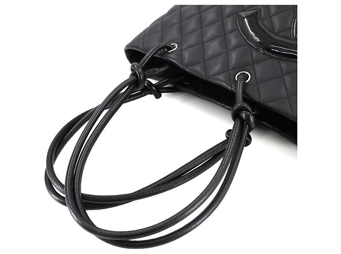 Chanel Cambon Line Medium Tote Bag Black - view 5