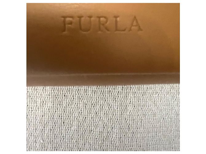Borsetta a spalle Furla in pelle Cammello - vista 6