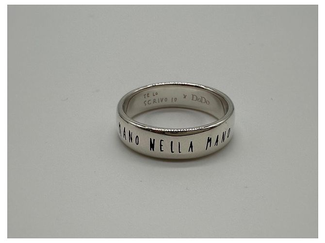 Ich schreibe dir den Dodo Pomellato Ring Hand in Hand Silber - Ansicht 11