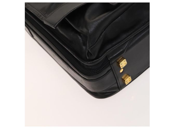 LOEWE Anagram Borsa da Lavoro in Pelle 2in1 Nera Oro Auth sw479 Nero D'oro - vista 15