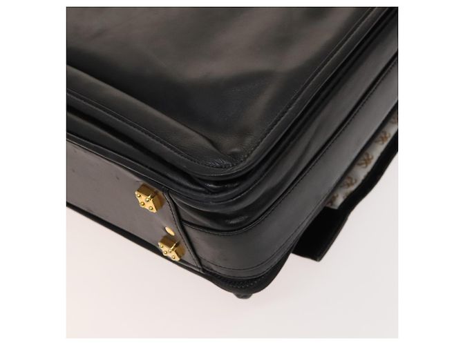 LOEWE Anagram Borsa da Lavoro in Pelle 2in1 Nera Oro Auth sw479 Nero D'oro - vista 16