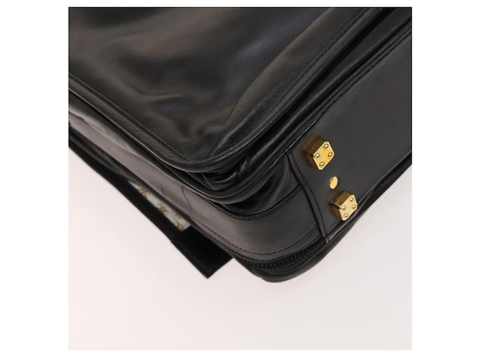 LOEWE Anagram Borsa da Lavoro in Pelle 2in1 Nera Oro Auth sw479 Nero D'oro - vista 17