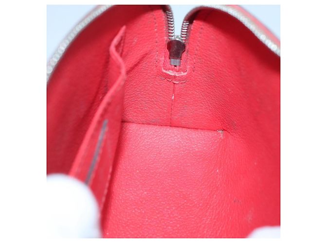 LOUIS VUITTON Epi Pochette Cosmetica PM Pouch Rosso M41114 LV Auth MX388 - vista 18